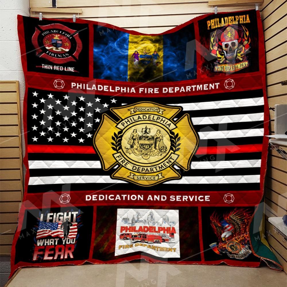 Firefighter Quilt Blanket DHC3112314VT
