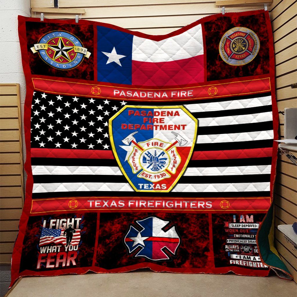 Firefighter Quilt Blanket DHC3112386VT