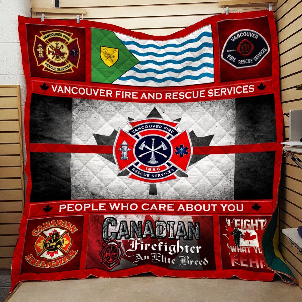 Firefighter Quilt Blanket DHC3112388VT