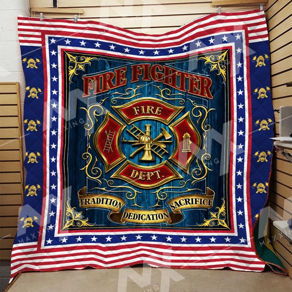 Firefighter Quilt Blanket DHC3112450VT