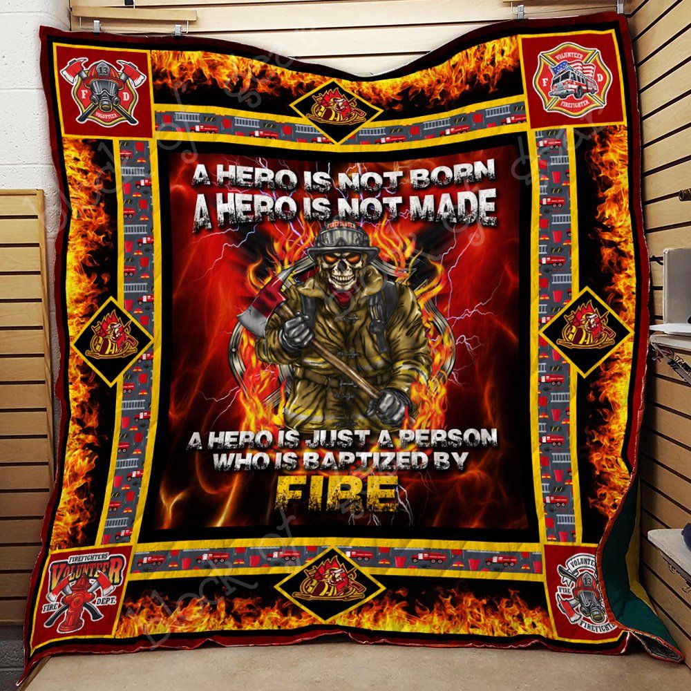 Firefighter Quilt Th600 Dhc11123019Dd