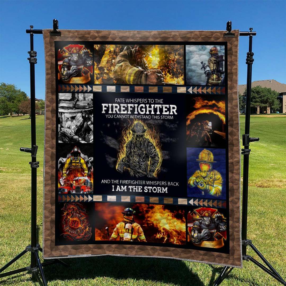 Firefighter TD2809499 Quilt Blanket