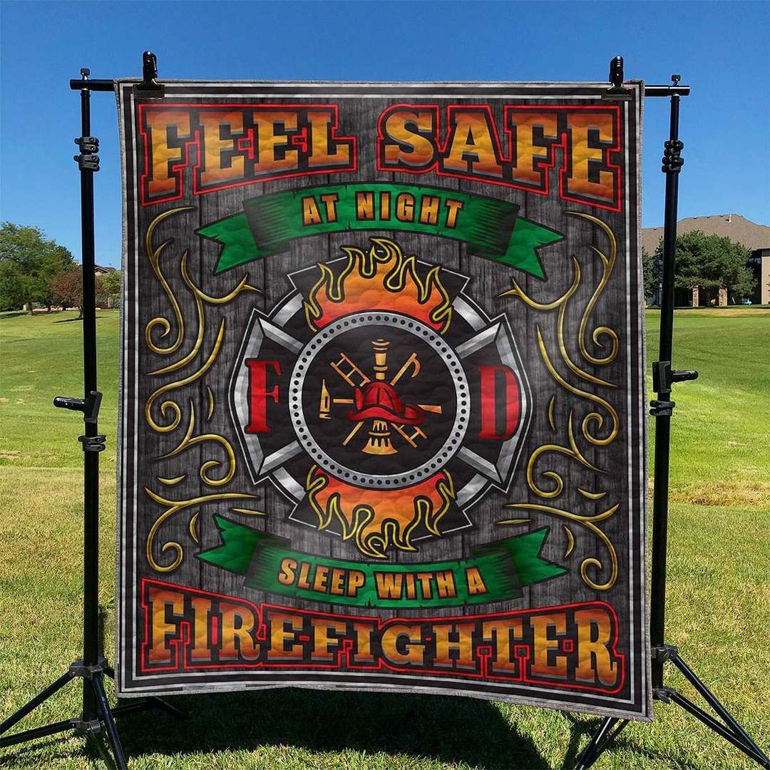 Firefighter TD2809503 Quilt Blanket