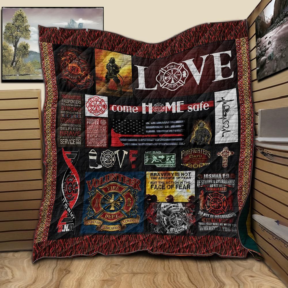 Firefighter V21 Quilt Blanket Dhc09121872Dd