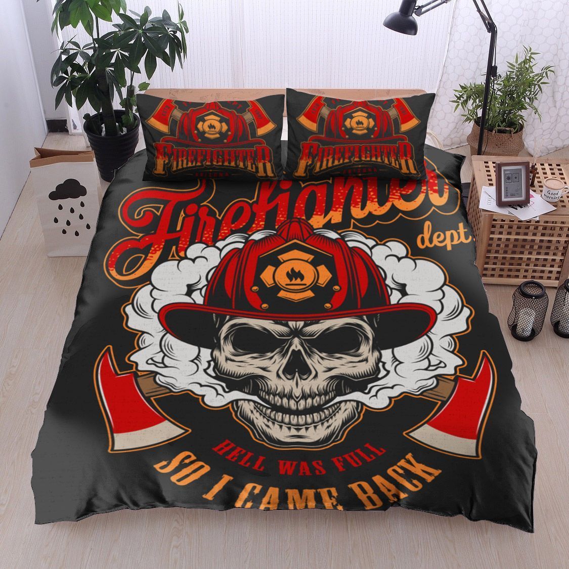 Firefighter Bedding Set