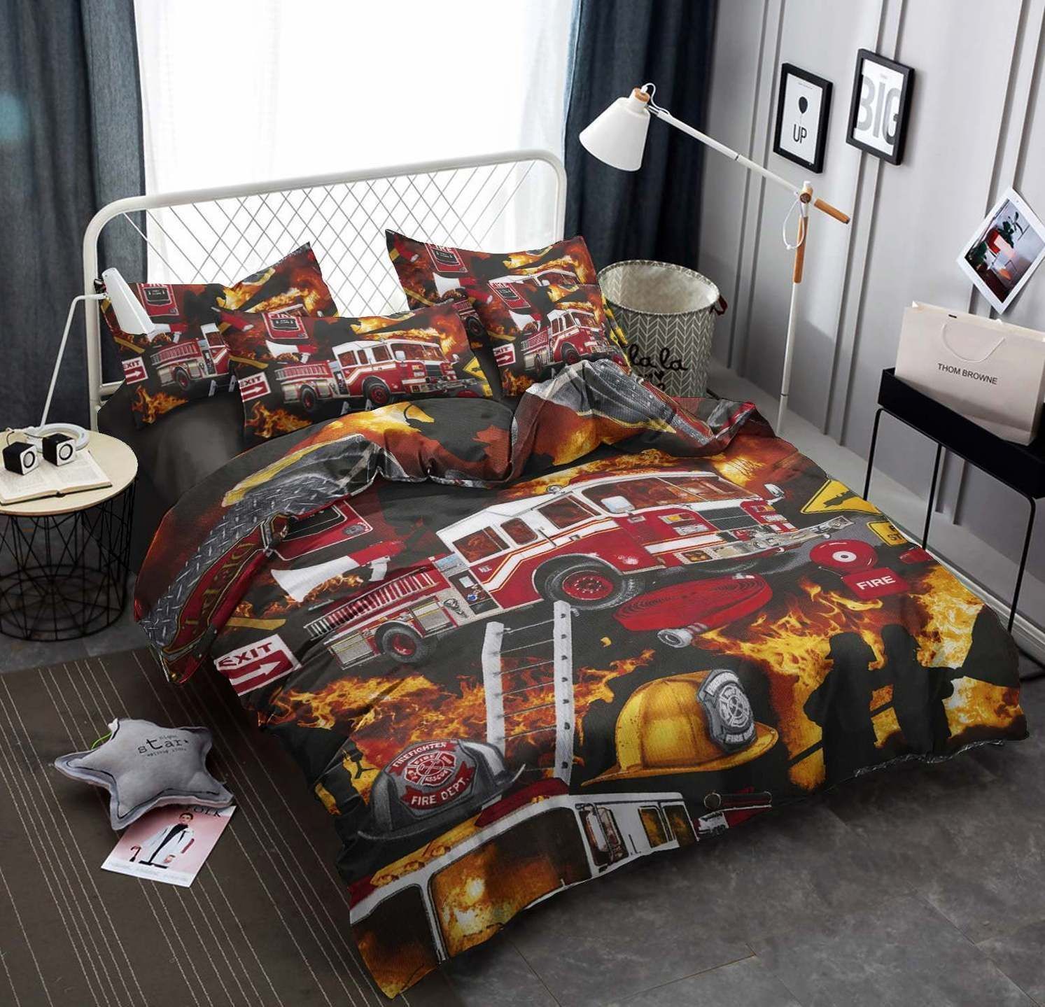 Firefighters Bedding Set