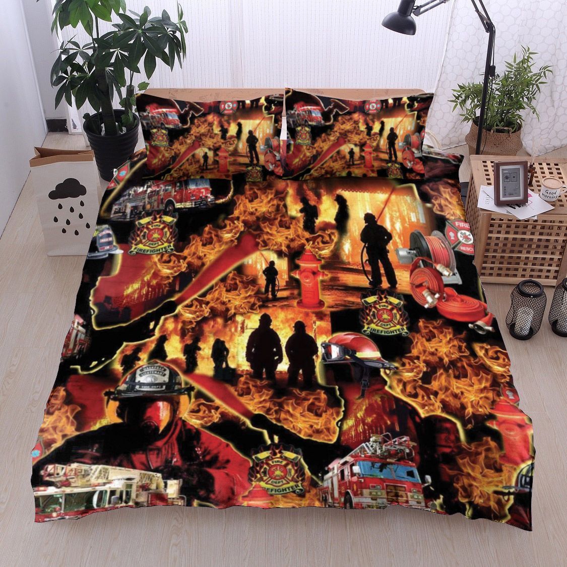 Firefighters Bedding Set