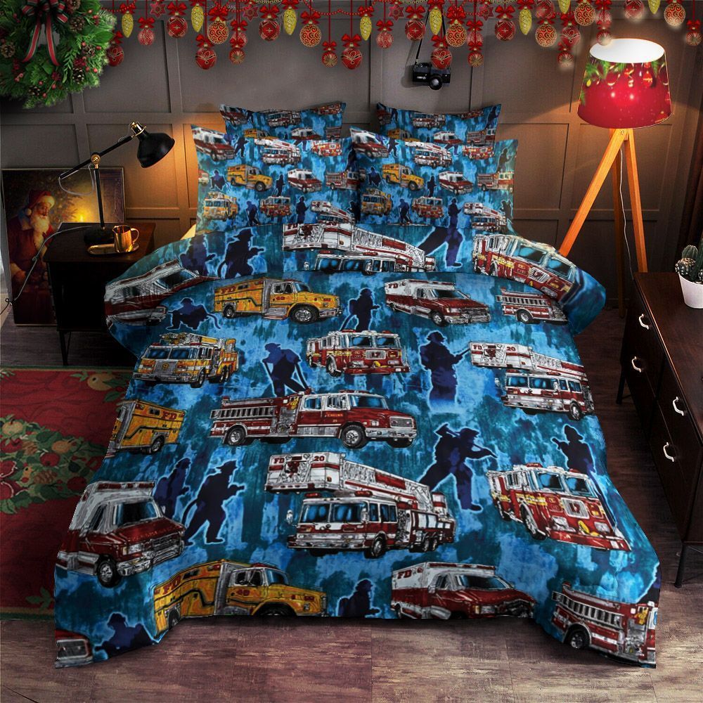 Firefighters Bedding Set