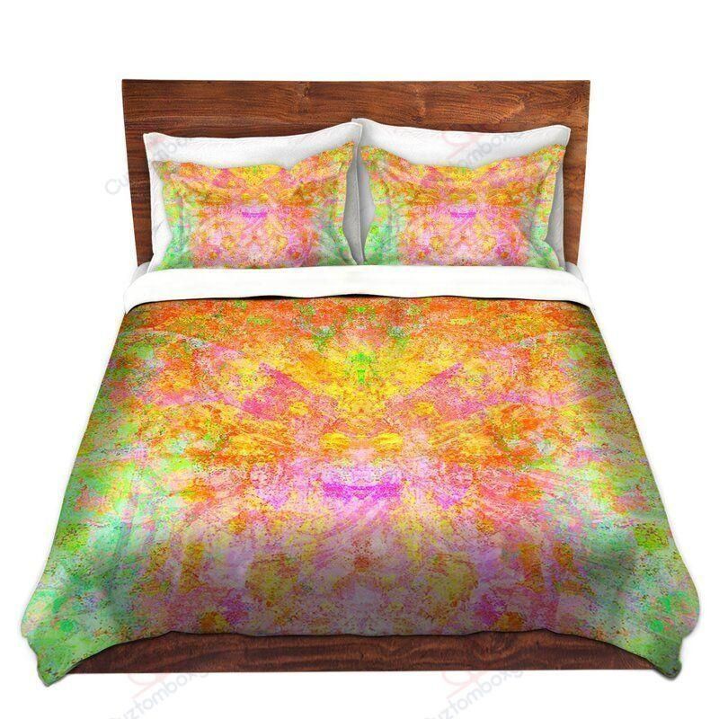 Firefly Marble Printed Bedding Set