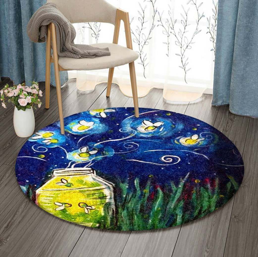 Firefly Round Carpet