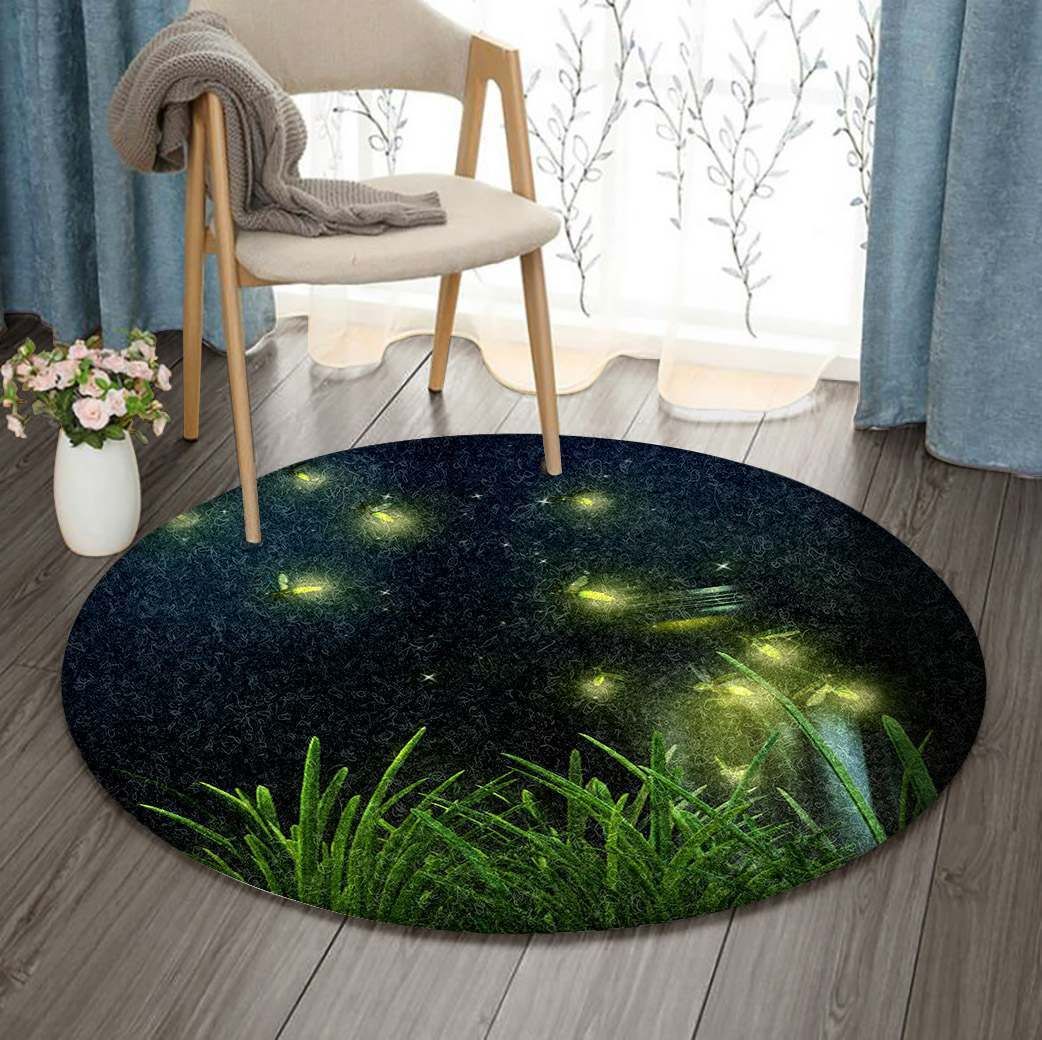 Firefly Round Carpet