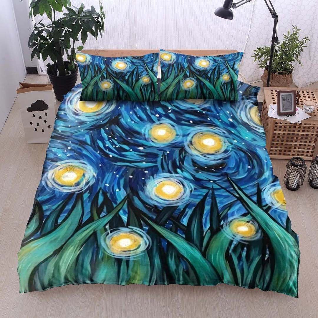 Firefly Twin Queen King Cotton Bed Sheets Spread Comforter Bedding Set