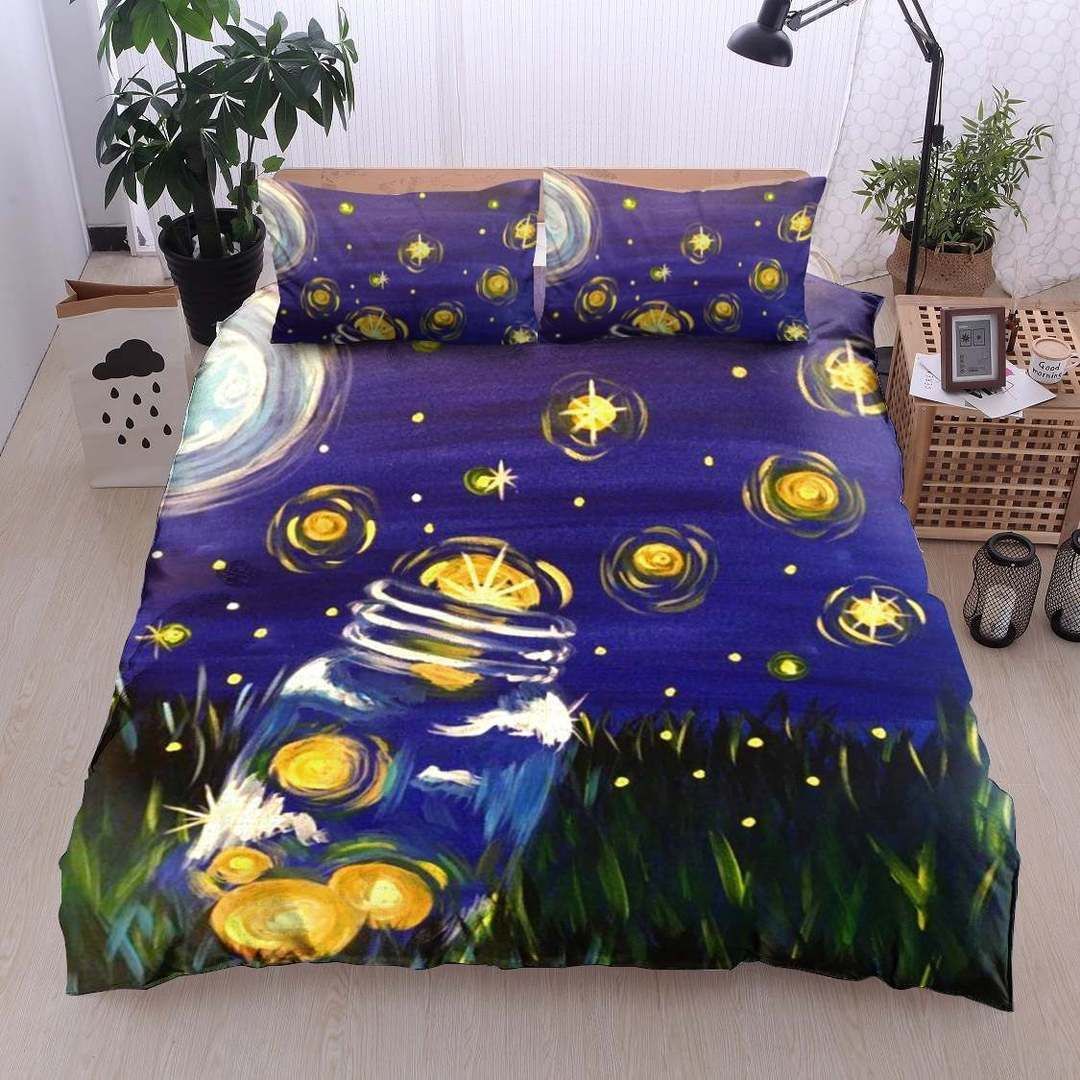 Firefly Twin Queen King Cotton Bed Sheets Spread Comforter Bedding Set