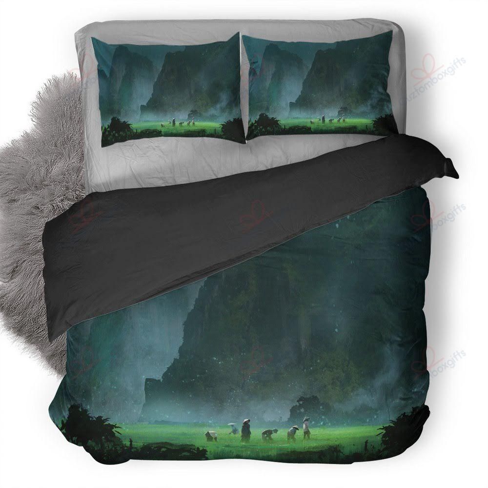 Firefly Valley Printed Bedding Set