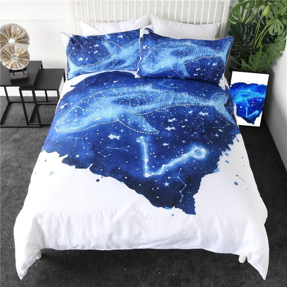 Fisch By Pixie Cold Art Bedding Set
