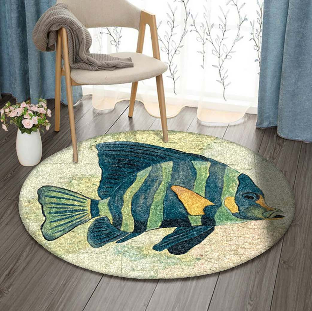 Fish Round Carpet
