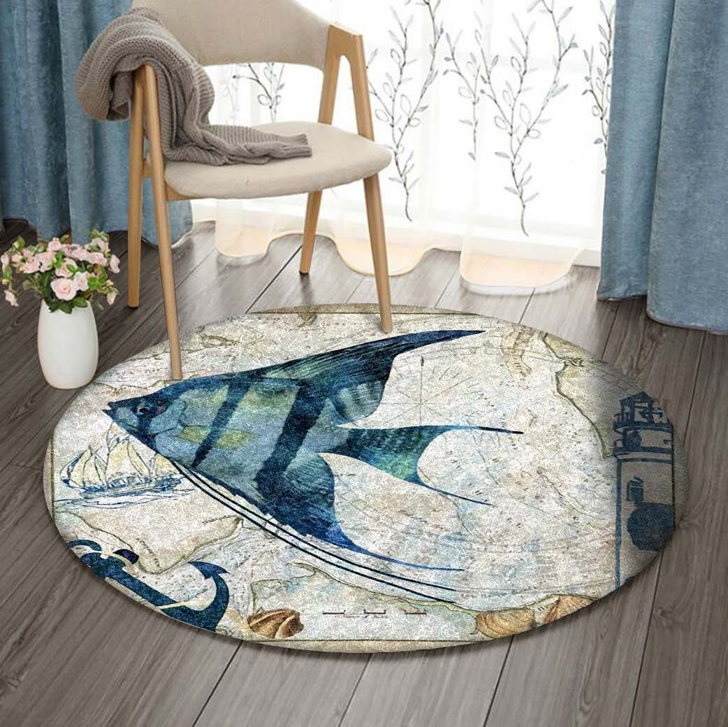 Fish Round Carpet