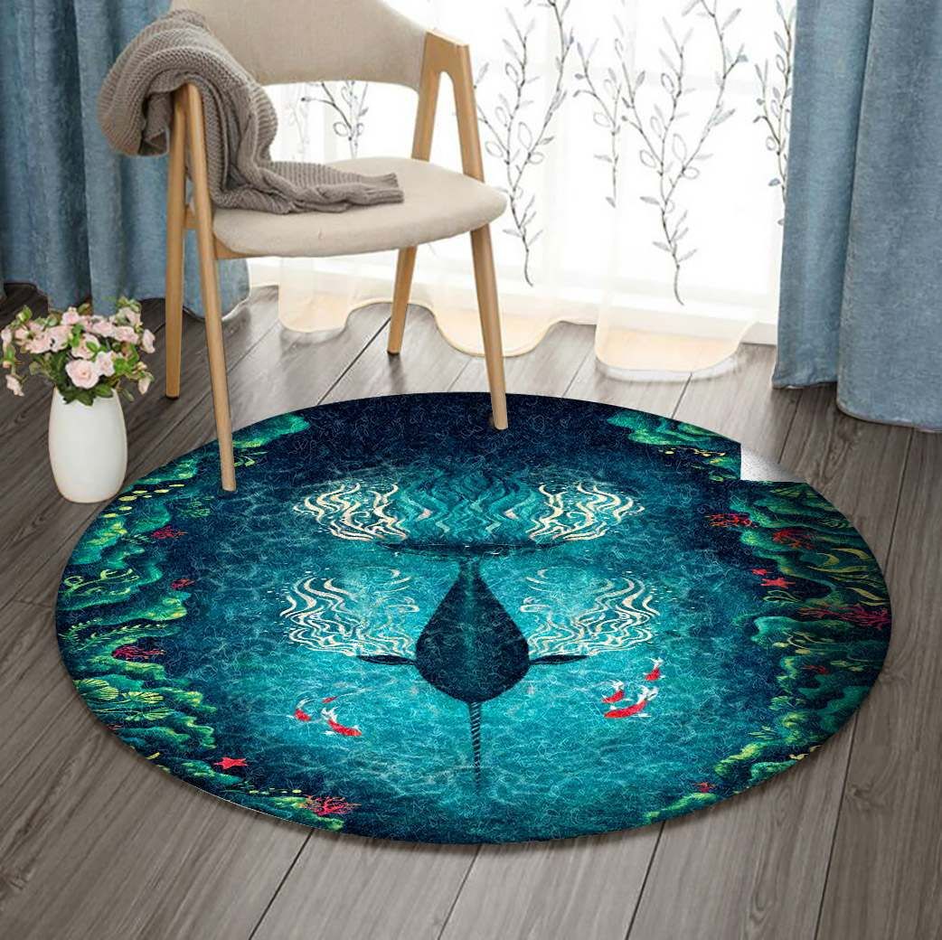 Fish Round Carpet