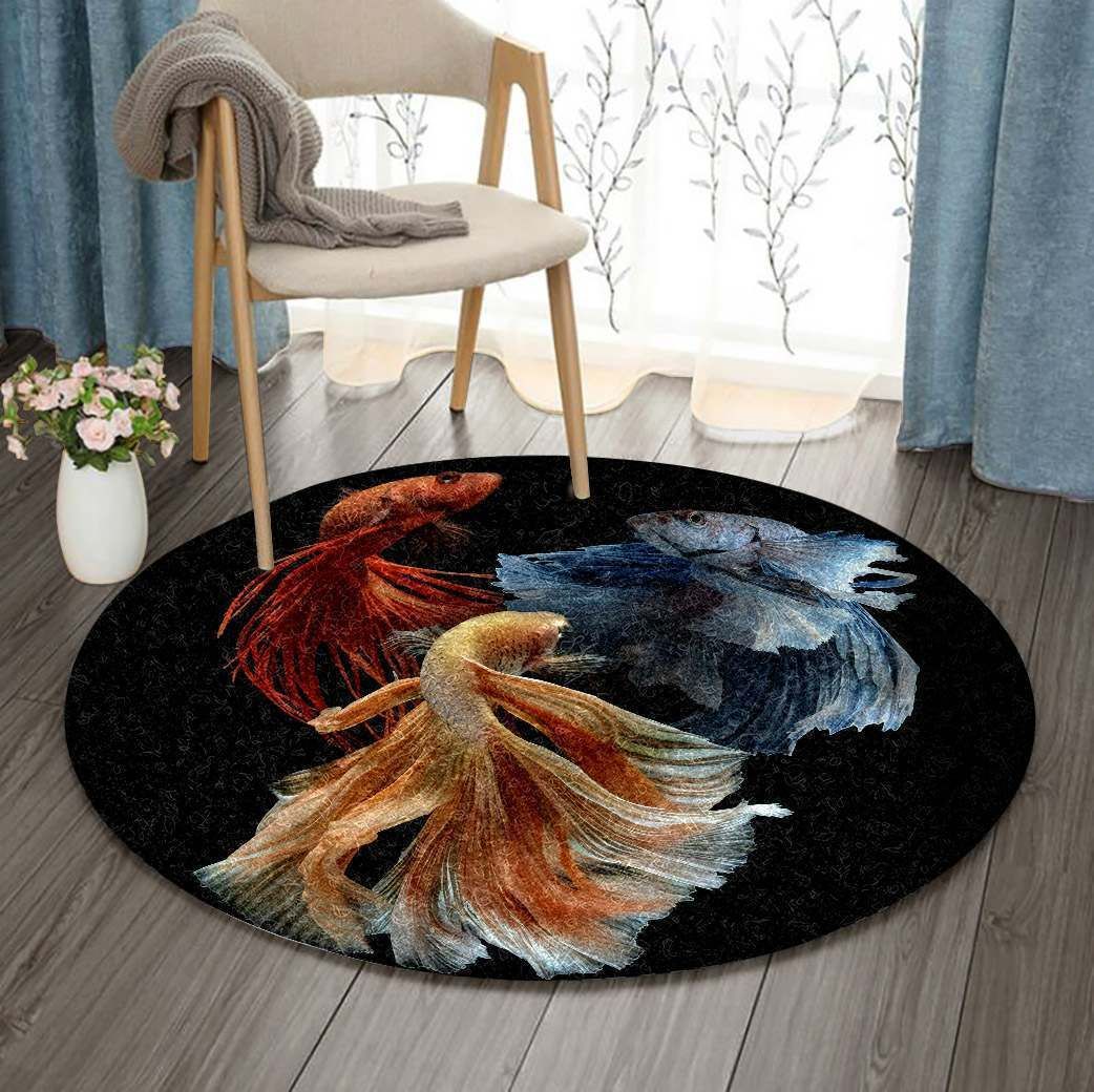 Fish Round Carpet