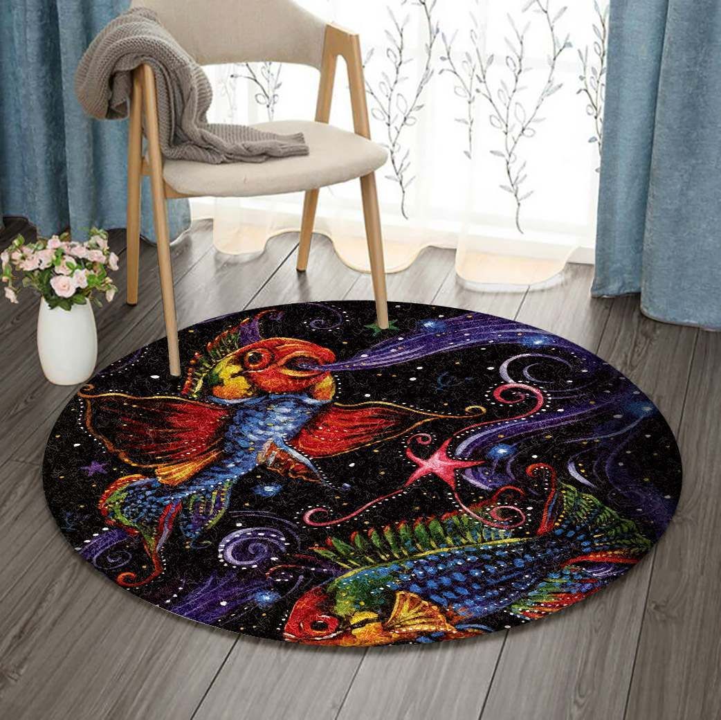 Fish Round Carpet
