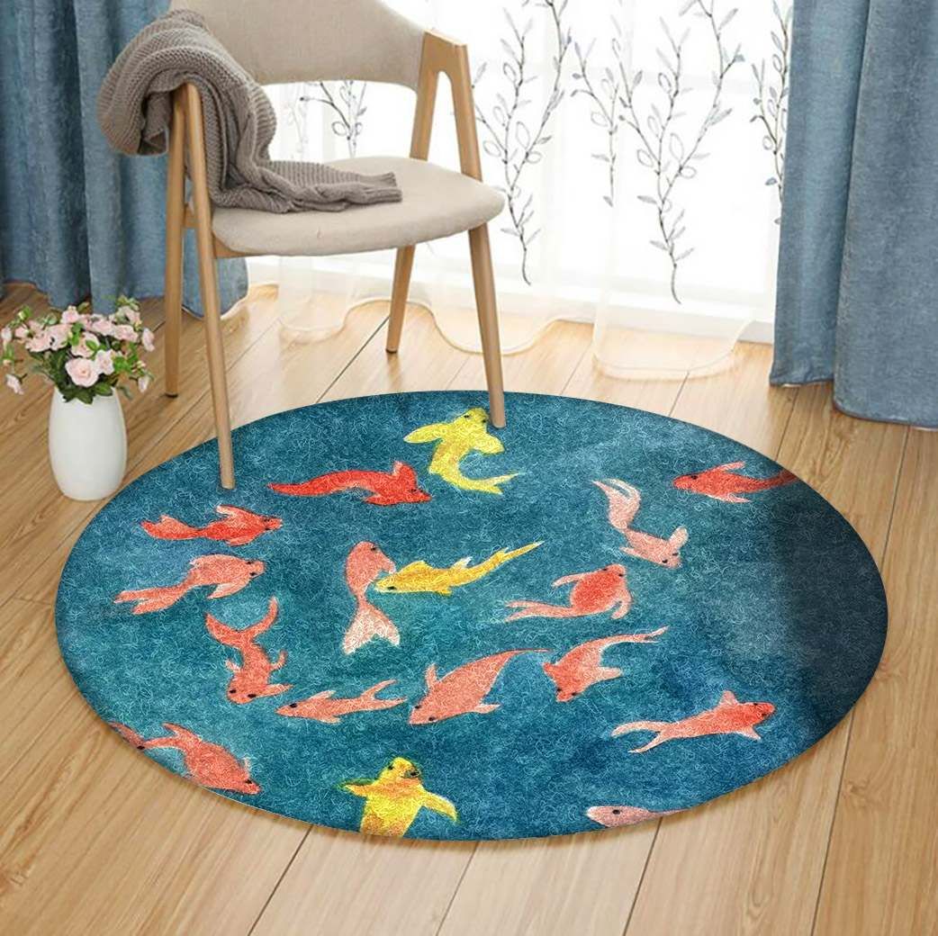 Fish Round Carpet