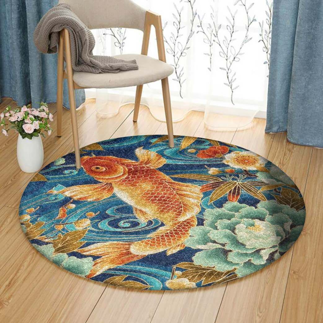 Fish Round Carpet