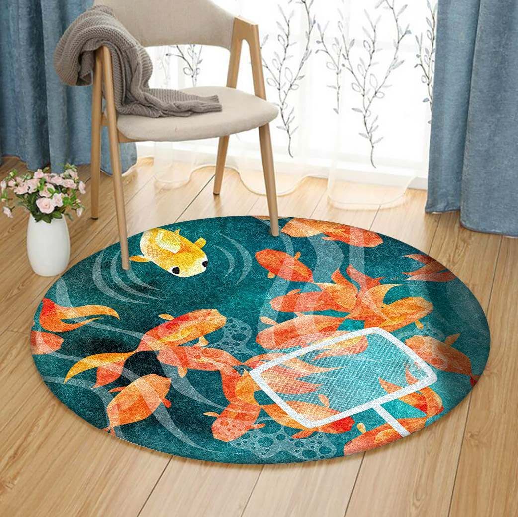 Fish Round Carpet