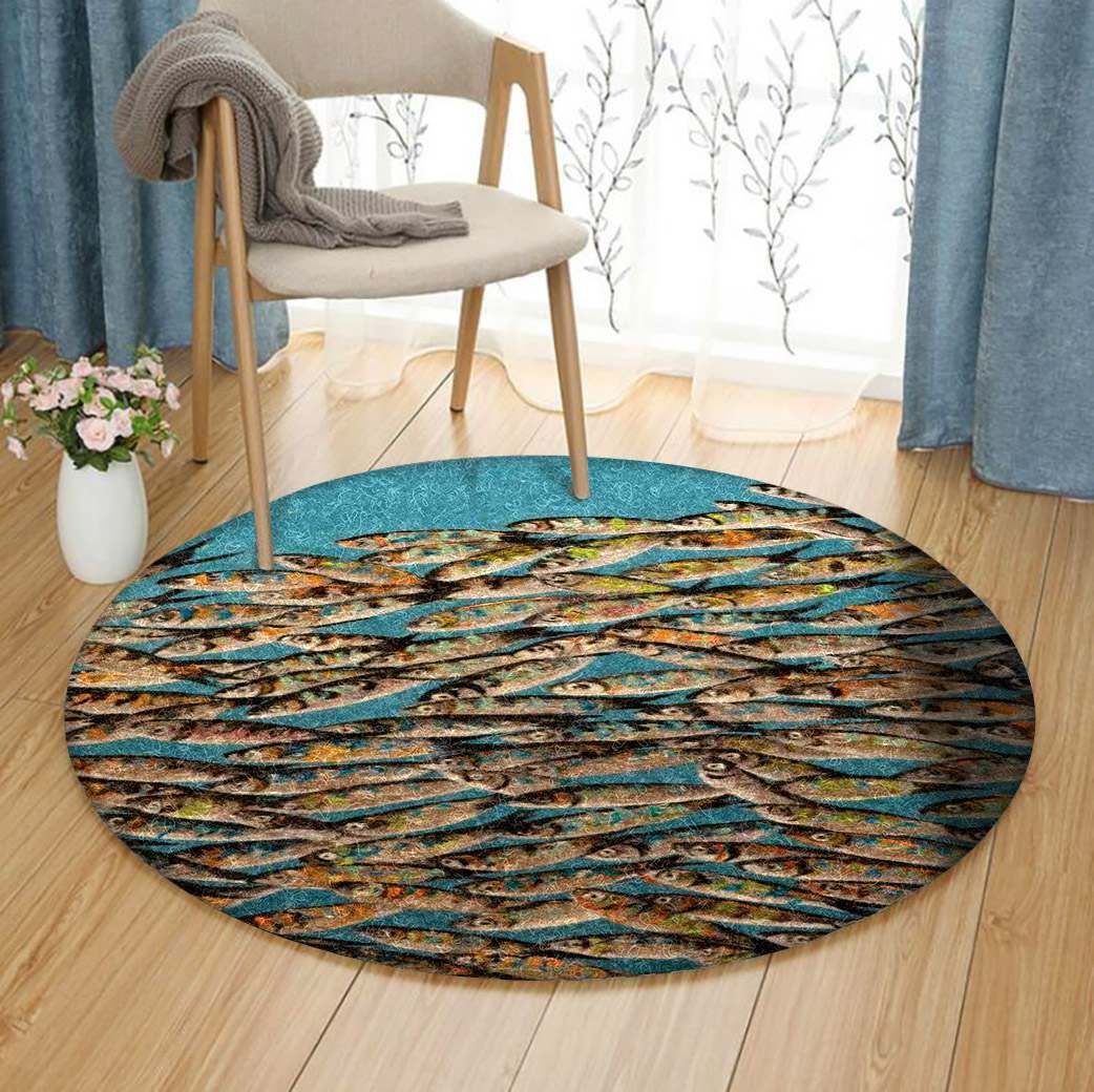 Fish Round Carpet