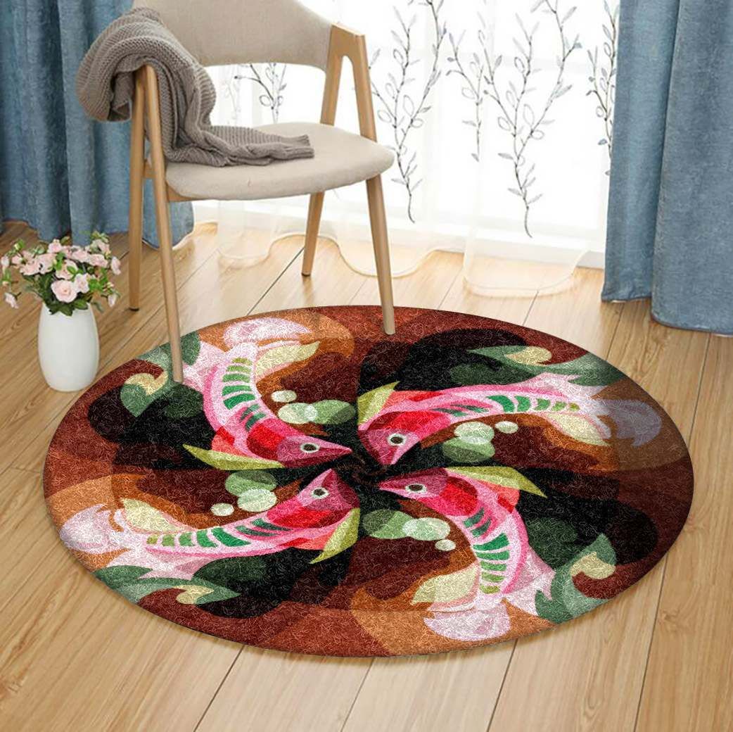 Fish Round Carpet