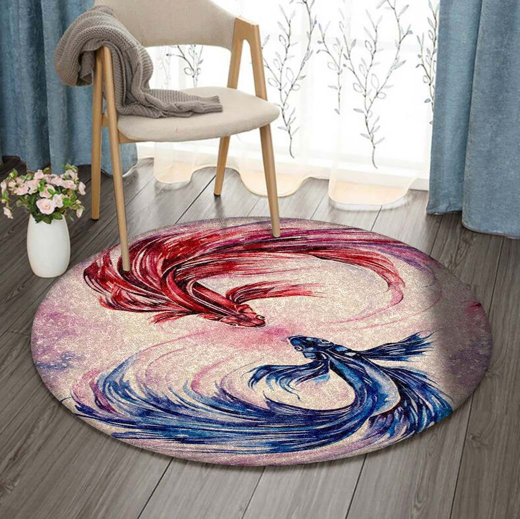 Fish Round Carpet