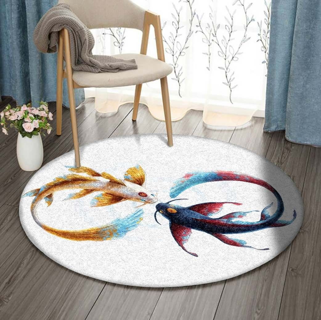 Fish Round Carpet