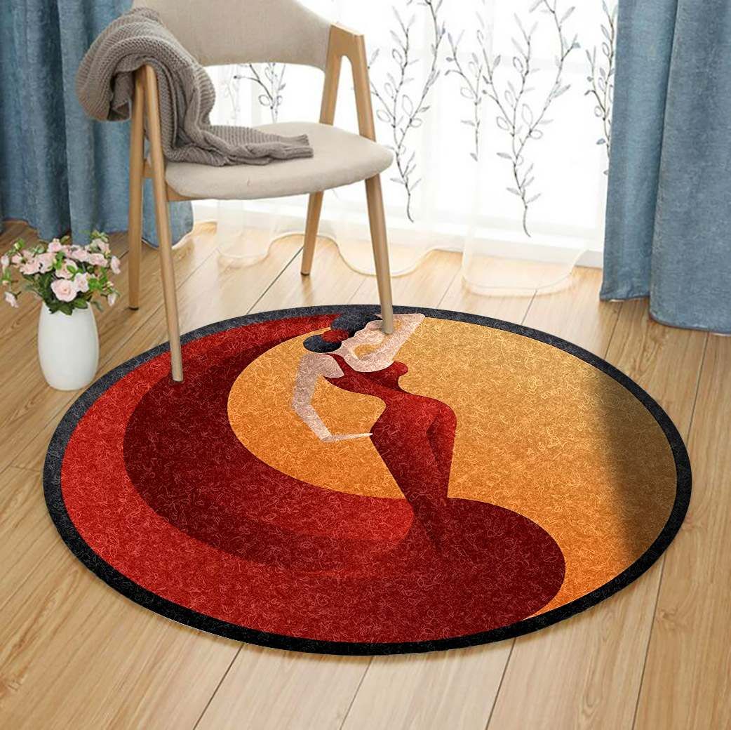 Flamenco Round Carpet