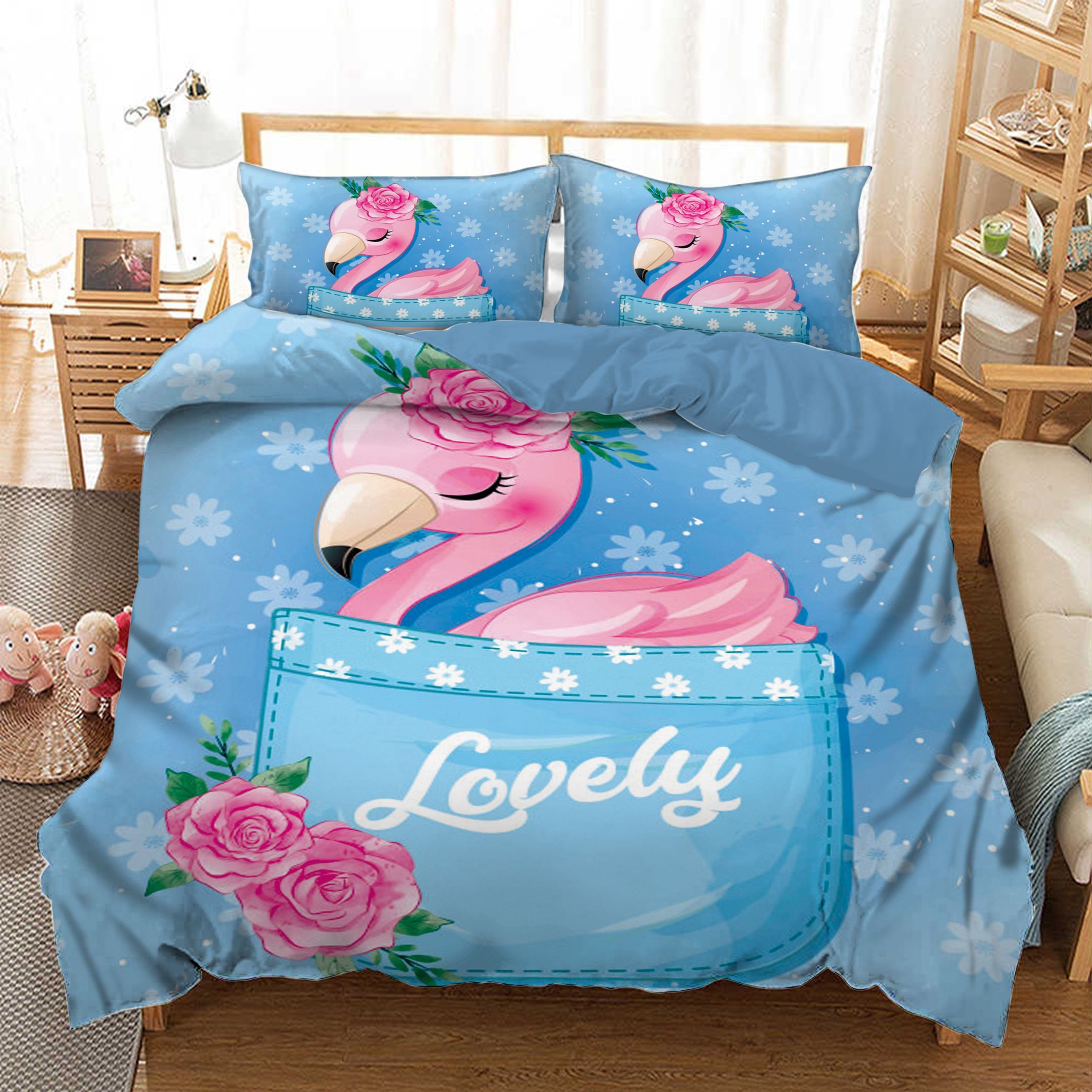 Flamingo  Bedding Set