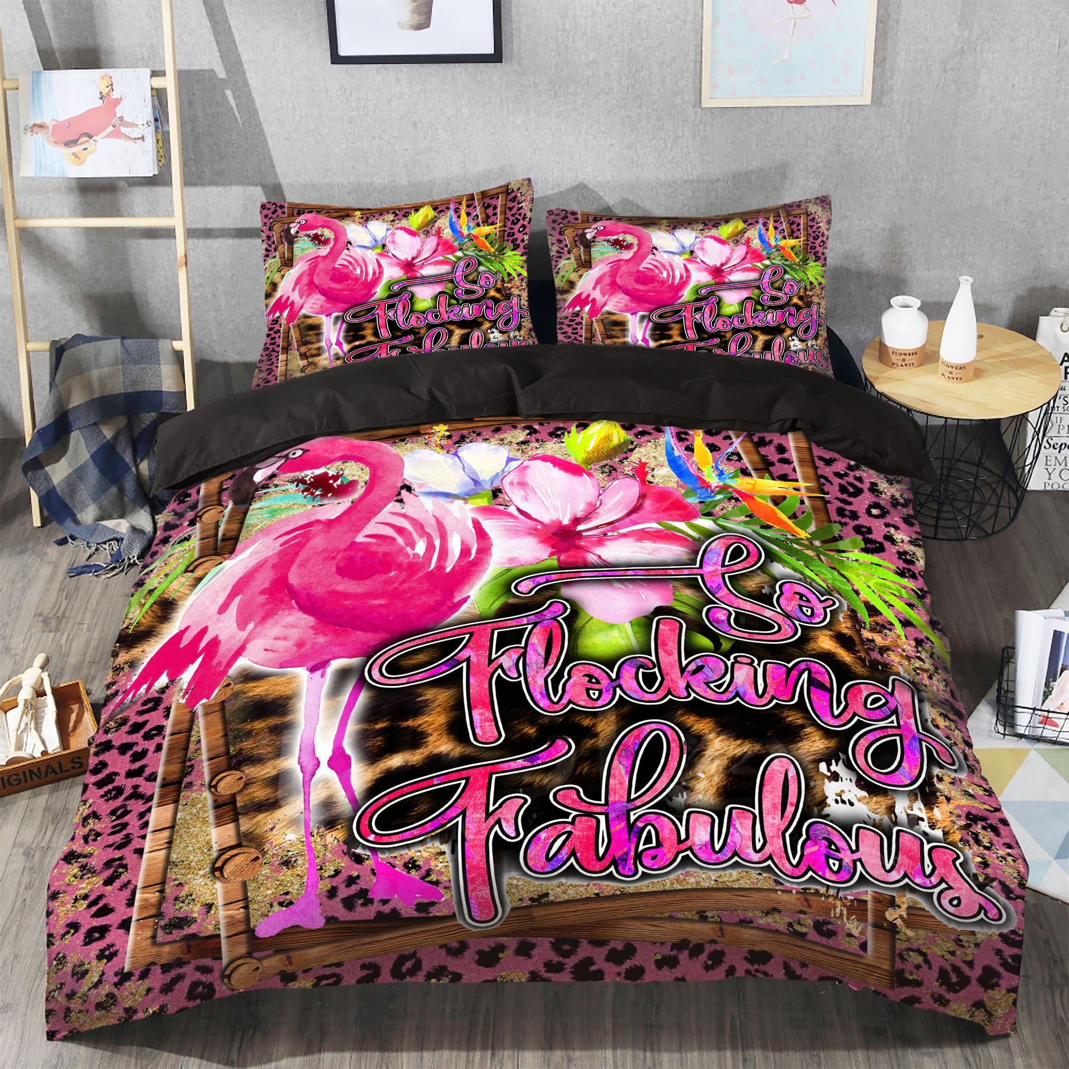 Flamingo Bedding Set