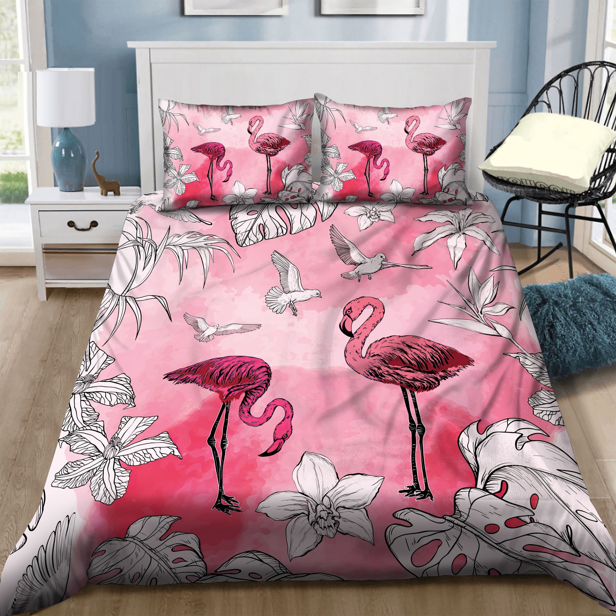 Flamingo Bedding Set