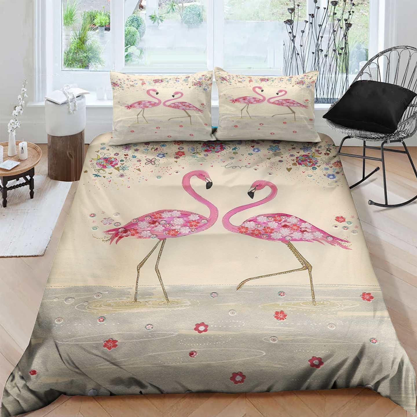 Flamingo Bedding Set