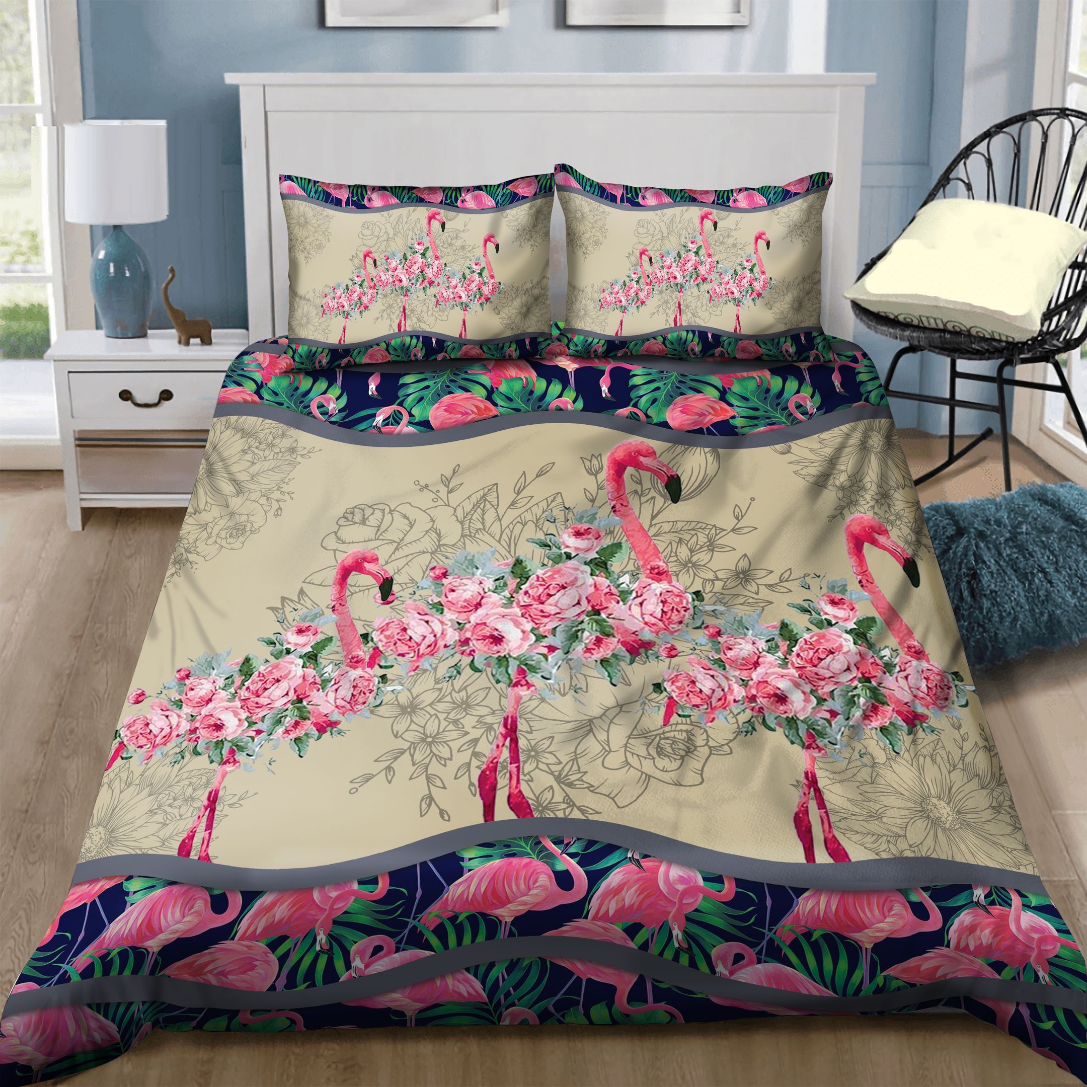 Flamingo Bedding Set