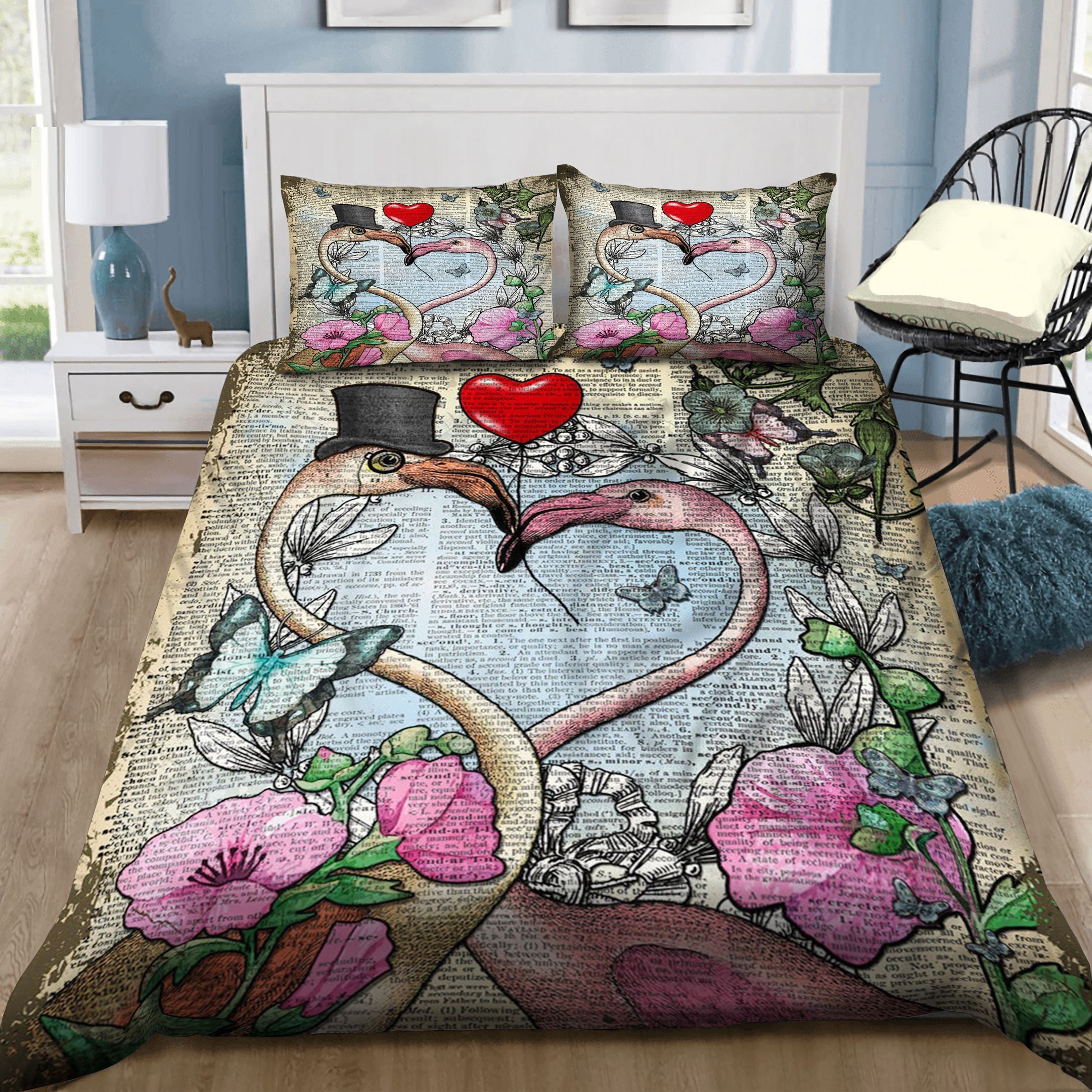 Flamingo Bedding Set