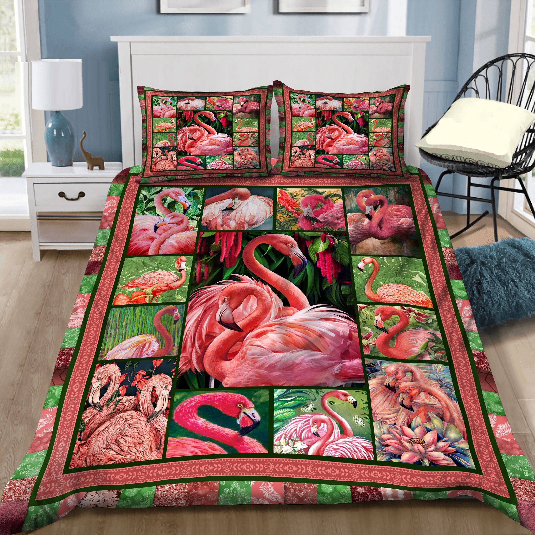 Flamingo Bedding Set