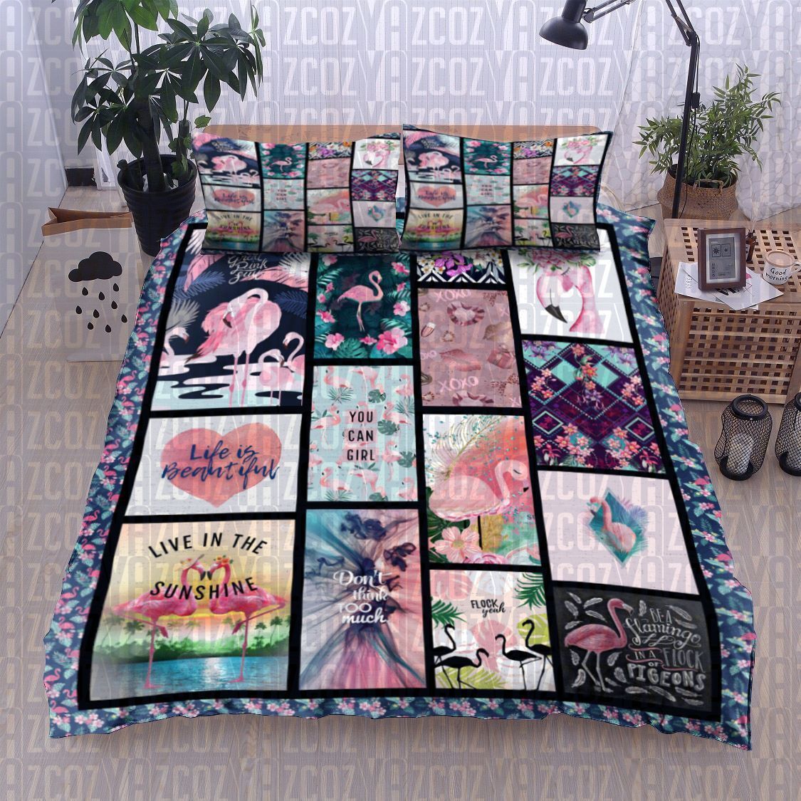 Flamingo Bedding Set