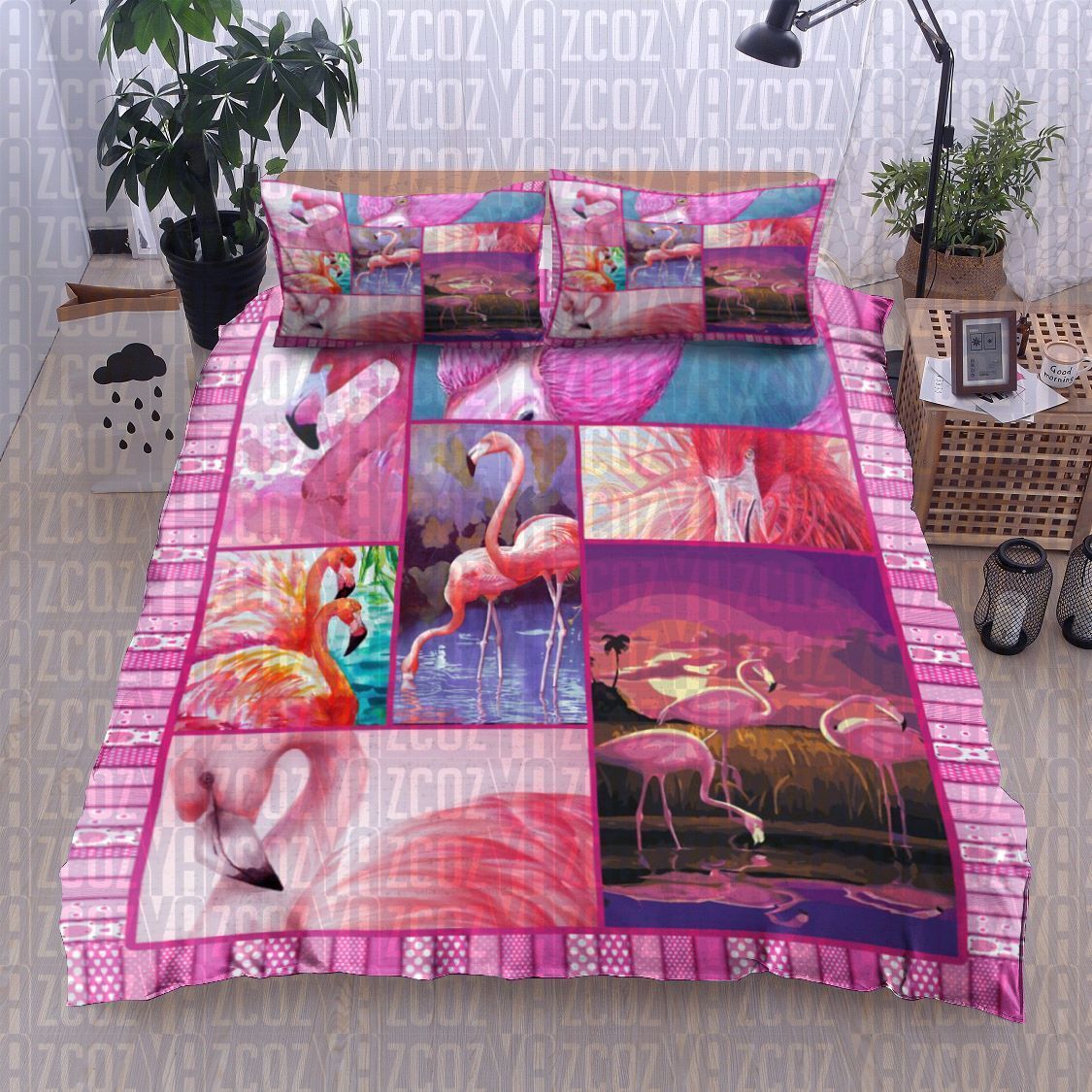 Flamingo Bedding Set