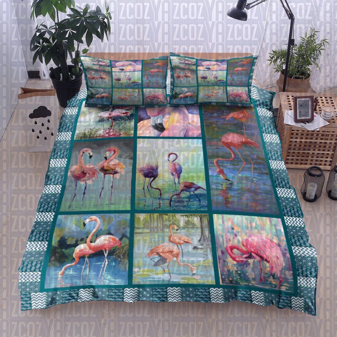 Flamingo Bedding Set