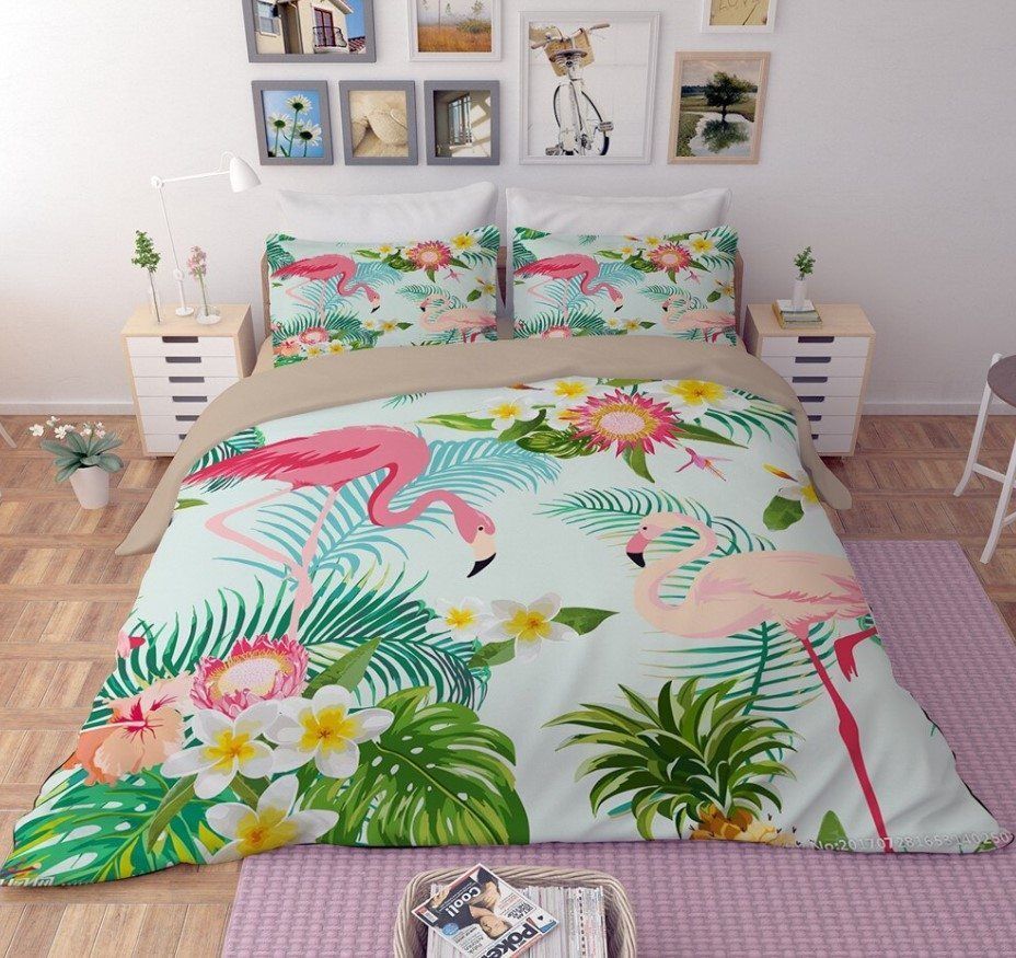 Flamingo Bedding Set