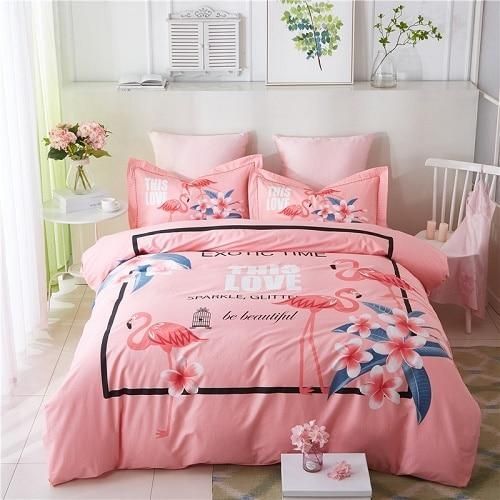 Flamingo Bedding Set