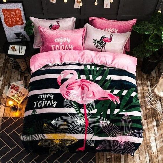 Flamingo Bedding Set
