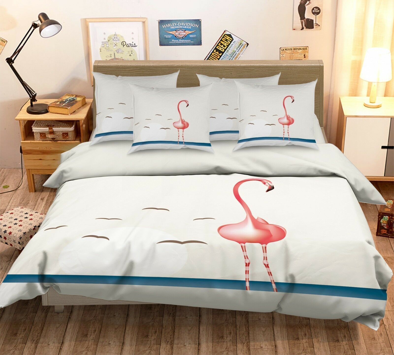 Flamingo Bedding Set