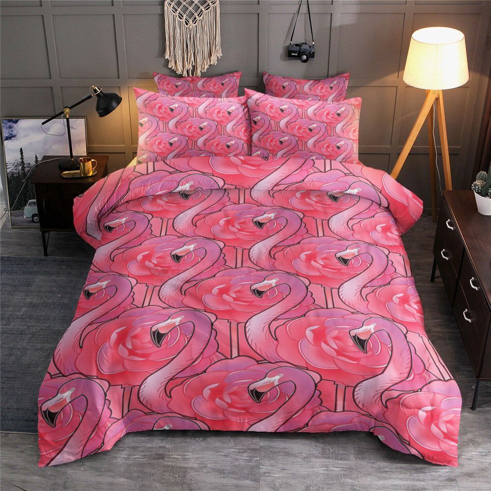 Flamingo Cute Bedding Set