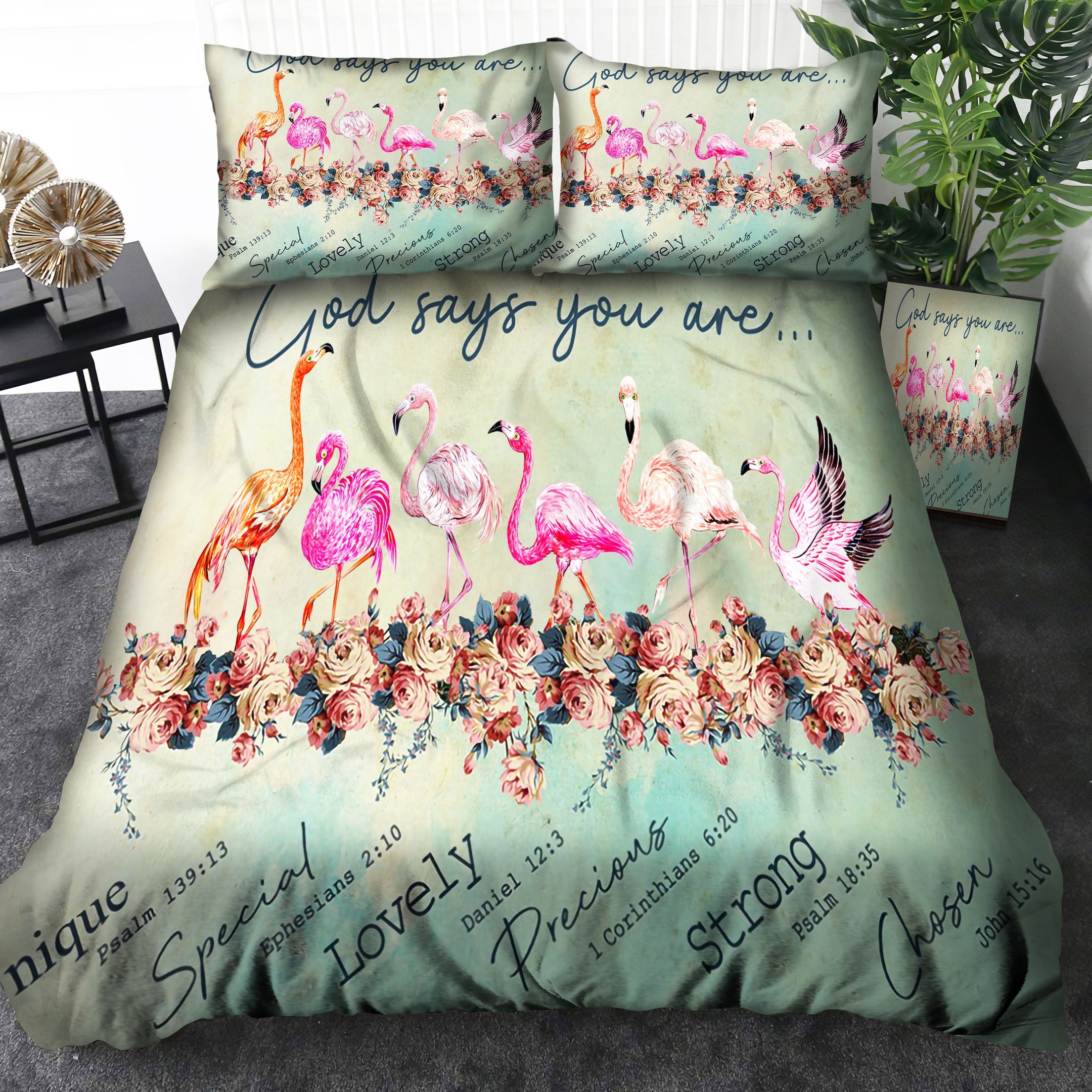Flamingo Bedding Set