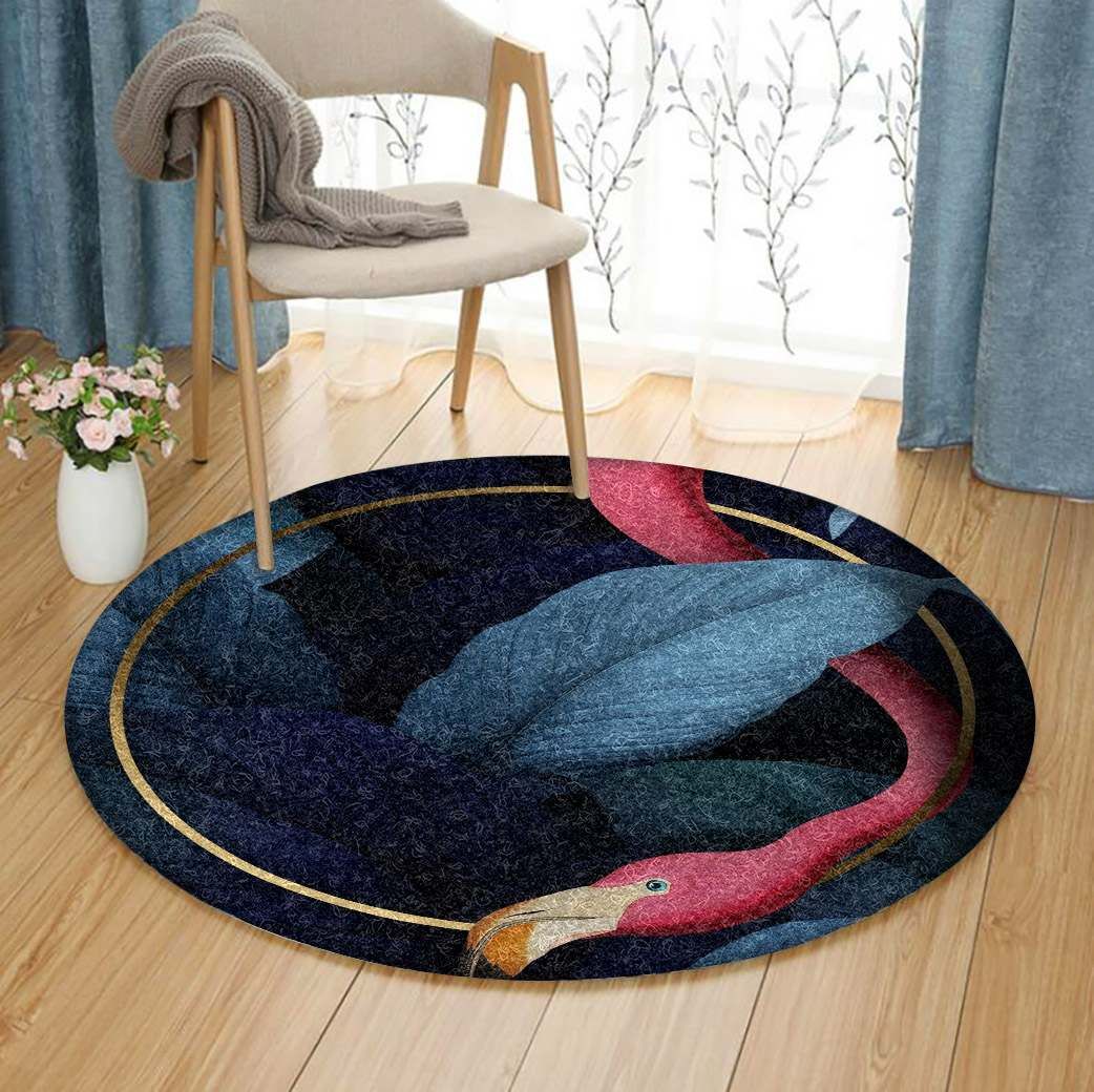 Flamingo Round Carpet