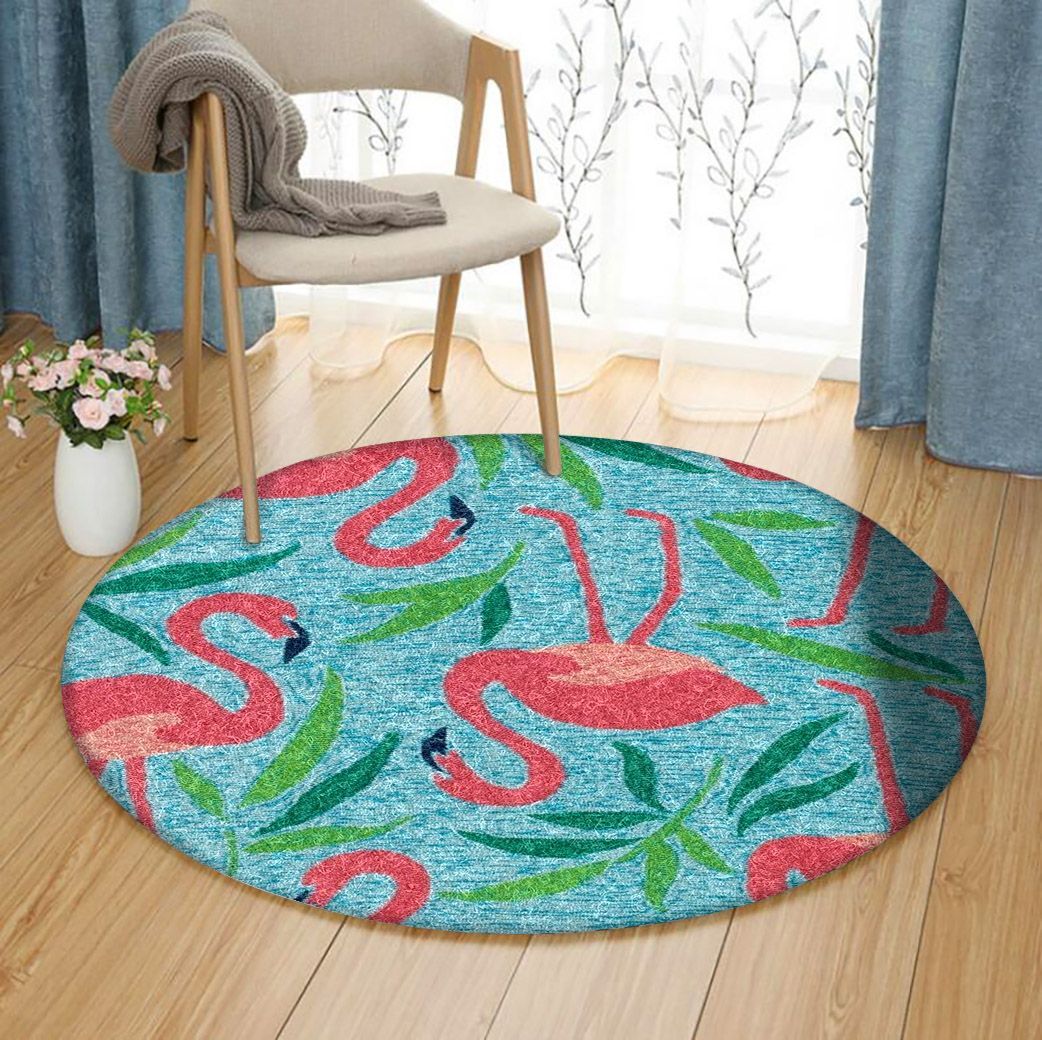 Flamingo Round Carpet